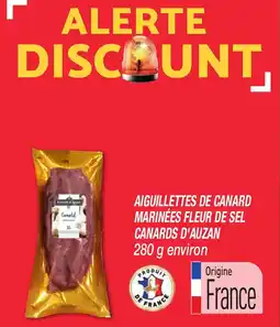 Netto Aiguillettes de canard marinées fleur de sel canards d'auzan offre