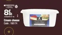 Promocash Nos - cream cheese offre