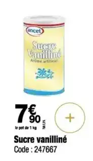 Promocash Ancel - sucre vanilliné offre