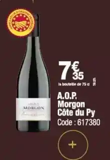 Promocash A.o.p. morgon offre