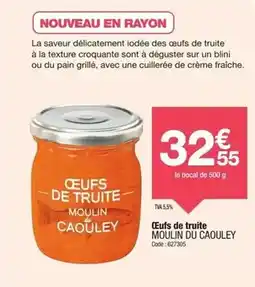 Promocash Blini - œufs de truite offre