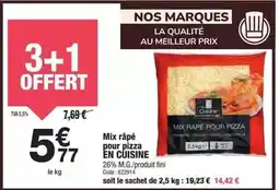 Promocash Carrefour - mix râté pour pizza offre