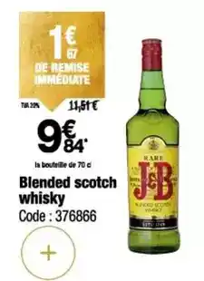 Promocash Scotch - blended scotch whisky offre