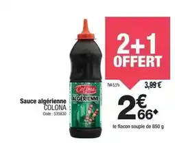 Promocash Colona - sauce algérienne offre