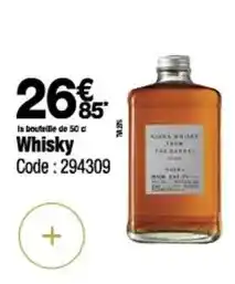Promocash Whisky offre