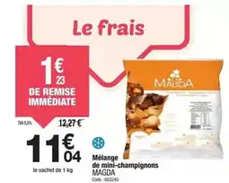 Promocash Mélange de mini-champignons offre