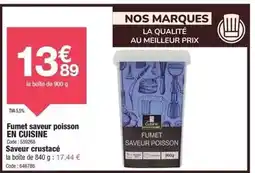 Promocash Fumet saveur poisson offre