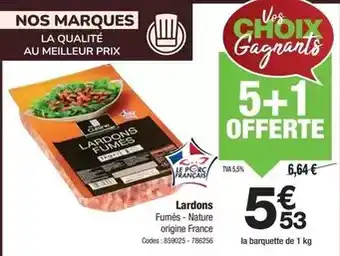 Promocash Lardons offre