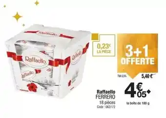 Promocash Ferrero rocher - raffaello offre