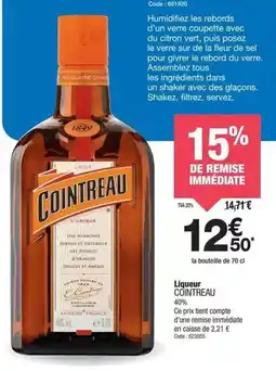 Promocash Tous - liqueur offre