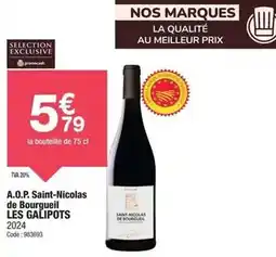Promocash Nos - a.o.p. saint-nicolas de bourgueil offre