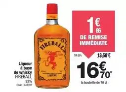 Promocash Liqueur à base de whisky offre