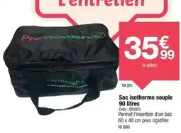 Promocash Sac isotherme souple 90 litres offre