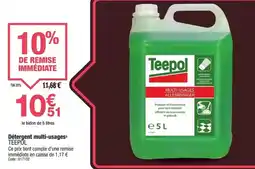 Promocash Teepol - détergent multi-usages offre