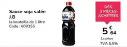 Promocash Sauce soja salée offre