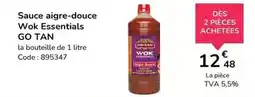 Promocash Go-tan - sauce aigre-douce wok essentials offre