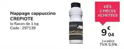 Promocash Nappage cappuccino offre