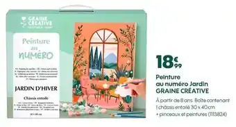 Truffaut Peinture au numéro offre