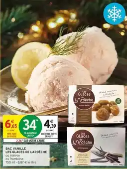 Intermarché Hyper Bac vanille offre