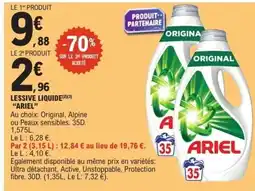 E.Leclerc ARIEL Lessive liquide offre