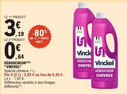 E.Leclerc VINCKEL Déboucheur offre