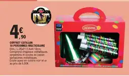 E.Leclerc Coffret cotillon 10 personnes multicolore offre