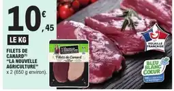 E.Leclerc LA NOUVELLE AGRICULTURE Filets de canard offre