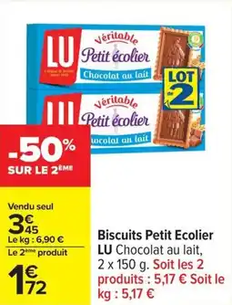 Carrefour Biscuits petit ecolier lu offre