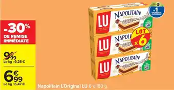 Carrefour Napolitain L'Original LU offre