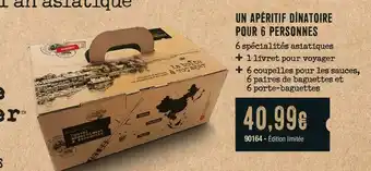 Thiriet Un apéritif dînatoire pour 6 personnes offre