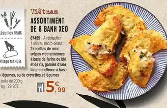 Thiriet Assortiment de 8 banh xeo offre
