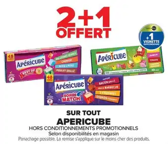 Carrefour SUR TOUT APERICUBE offre