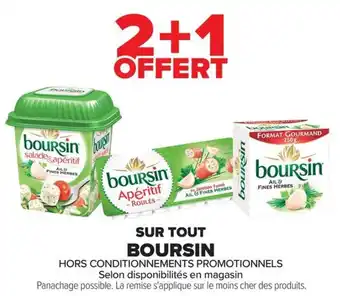 Carrefour SUR TOUT BOURSIN offre