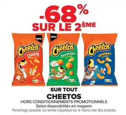 Carrefour SUR TOUT CHEETOS offre