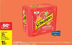 Carrefour Schweppes offre