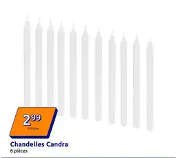 Action Chandelles candra offre