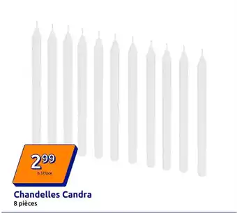 Action Chandelles candra offre