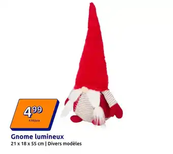 Action Gnome lumineux offre