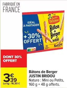 Justin bridou - bâtons de berger