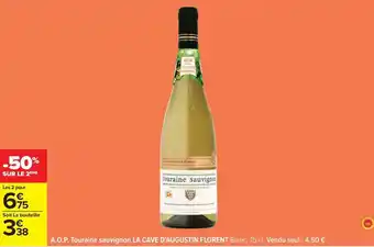 Carrefour D'augustin florent - touraine sauvignon offre
