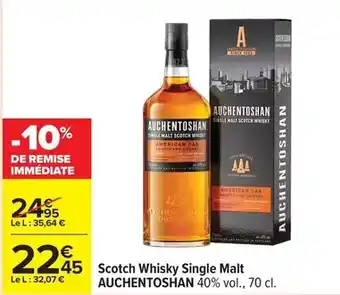 Carrefour Scotch - scotch whisky single malt offre
