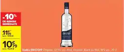 Carrefour Eristoff - vodka original offre