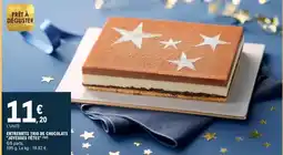 E.Leclerc Entremets trio de chocolats joyeuses fêtes offre