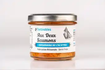 Tartinable aux deux saumons