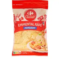 Carrefour Market Carrefour classic' emmental râpé offre