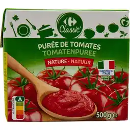 Carrefour Carrefour classic' purée de tomates offre