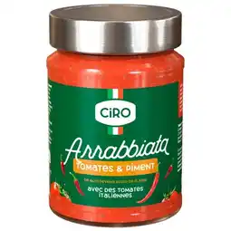 Carrefour Ciro sauces tomate offre