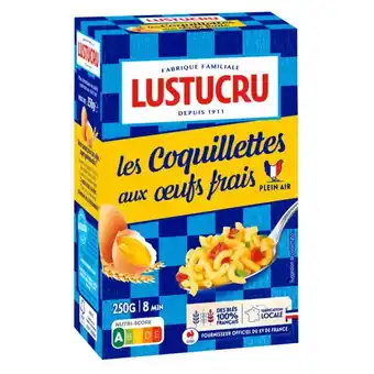 Carrefour Lustucru pâtes aux oeufs offre