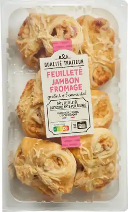 Carrefour Mix buffet 6 feuilletés croustillants jambon fromage offre