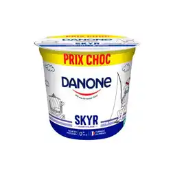 Carrefour Danone skyr prix choc offre